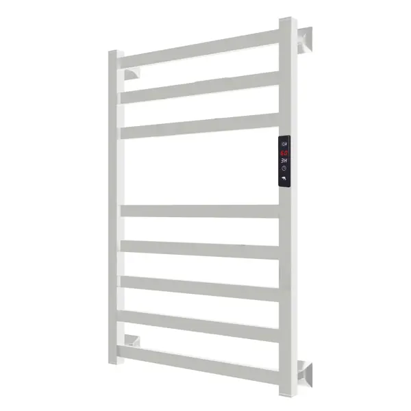 Полотенцесушитель электрический Арго Соло Гранд Квадро 400x800 мм 170 Вт лесенка цвет белый