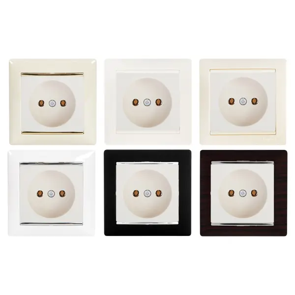 Розетка без заземления - Legrand Valena - без шторок 16А 250В винтовые зажимы - слоновая кость