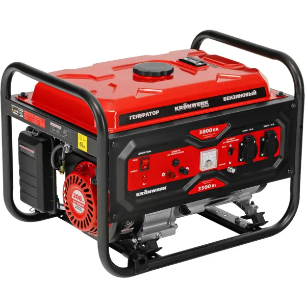 Генератор бензиновый Kronwerk LK-3800R, 3.8 кВт