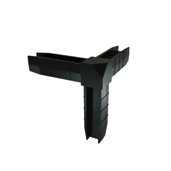 Коннектор 3 Bevel Лофт черный