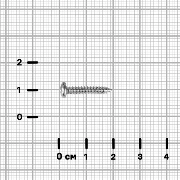Саморезы универсальные полусферические острые оцинкованные 4x20 мм на вес