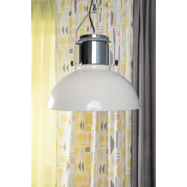 Подвесной светильник Inspire Ted 1xE27x60 Вт 38 см металл белый