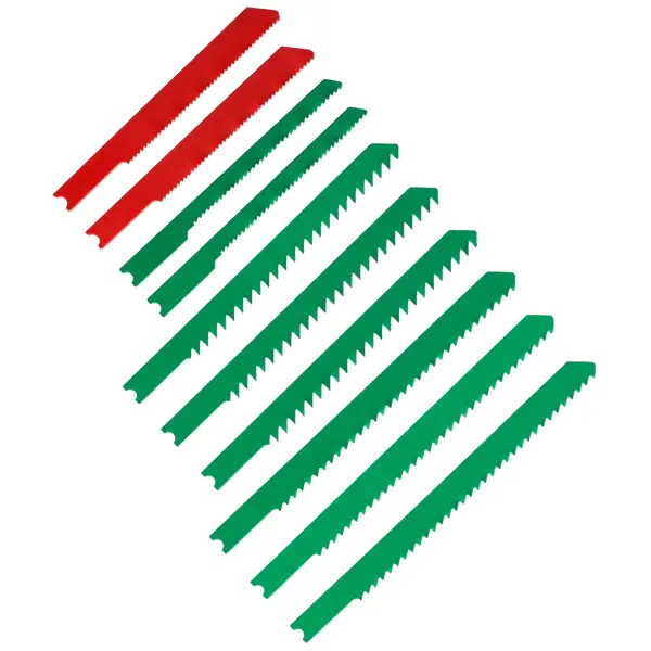 Набор пилок для электролобзика по металлу и дереву HL-29 U, 10 шт.