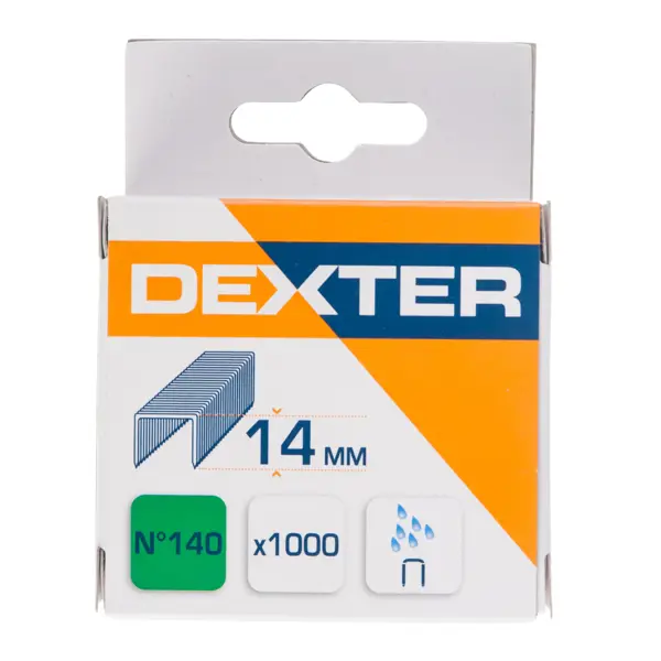 Скоба для степлера Dexter тип 140 14 мм 1000 шт.