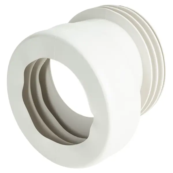 Манжета со смещением MONLID 130 мм 100 мм белая