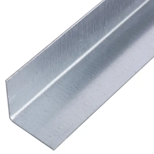 Профиль L-образный оцинкованная сталь 1.2x40x40x2000 мм серый