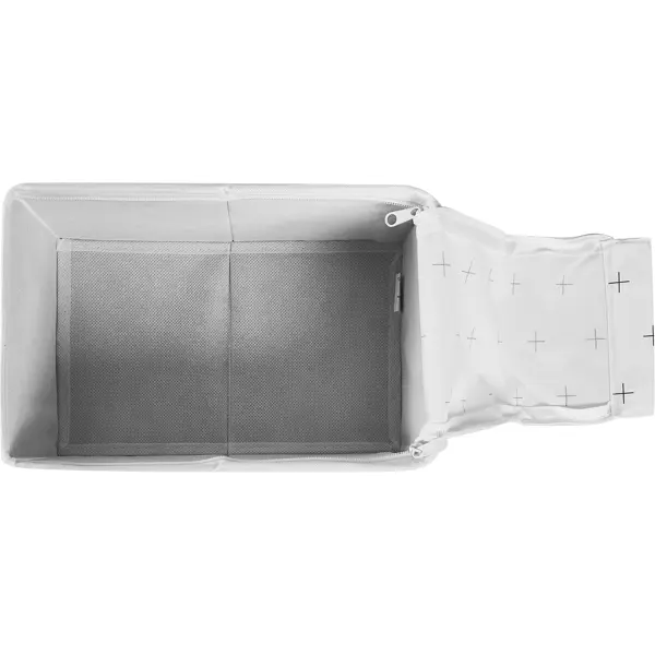 Короб для хранения Spaceo 18x16.5x28 см полиэстер цвет белый