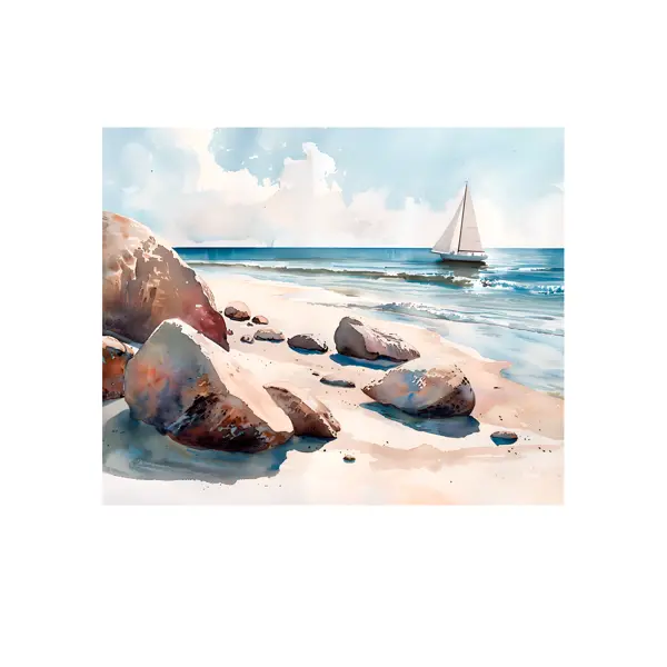 Картина Морской пейзаж 50x40 см