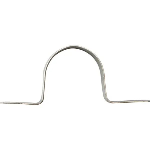 Скоба двухлапковая Крепко-накрепко оцинкованная 20 мм 50 шт.