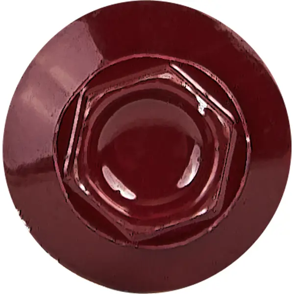 Саморезы кровельные по металлу Standers с пресс-шайбой RAL3005 5.5x38 на вес