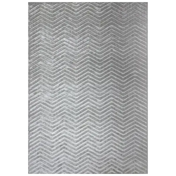 Ковер Луна 160x230 см полипропилен E131AG цвет серый