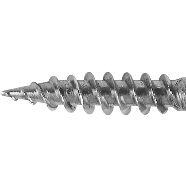 Саморезы по металлу с пресс-шайбой острые нержавеющая сталь 4.2x19 24 шт.