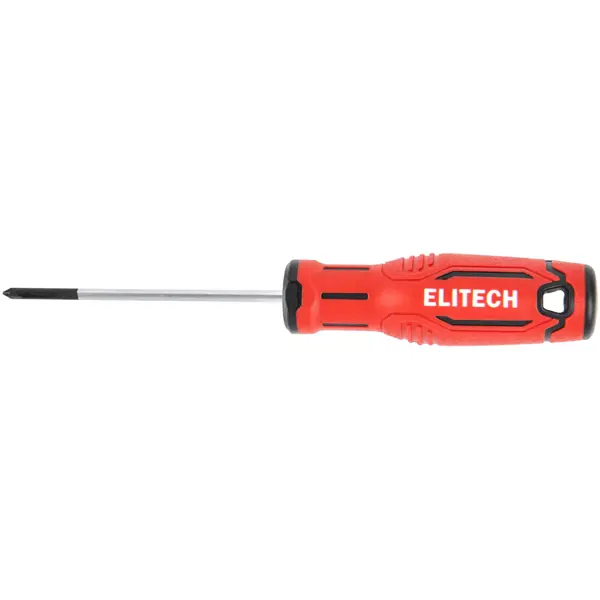 Отвертка крестовая Elitech 211201 PH0x75 мм