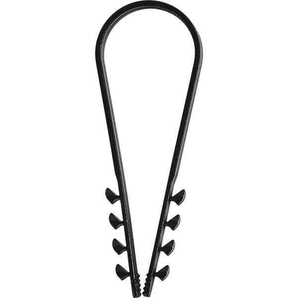 Дюбель-хомут Duwi ДХК 11-18 для круглого кабеля цвет черный 10 шт.