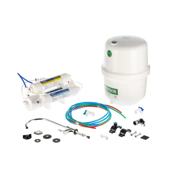 Система обратного осмоса Гейзер Престиж-2 быстросъемный 3 ступени кран в комплекте