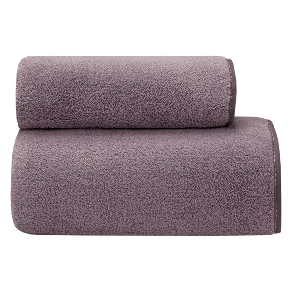 Полотенце Bravo 30x60/70x130 см цвет серо-розовый