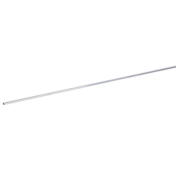 Труба круглая алюминий 8x1x2000 мм серая