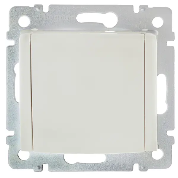 Розетка с заземлением - Legrand Valena - со шторками с защитной крышкой 16А 250В винтовые зажимы - слоновая кость