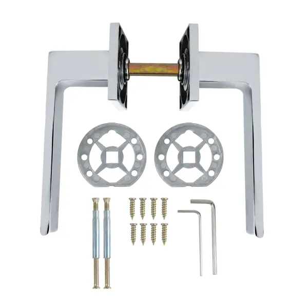 Дверные ручки Edson EDS-168B-Q2 цвет хром