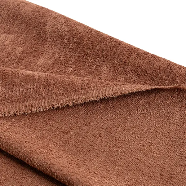 Ткань мебельная Life Brick шенилл 140 см цвет коричневый