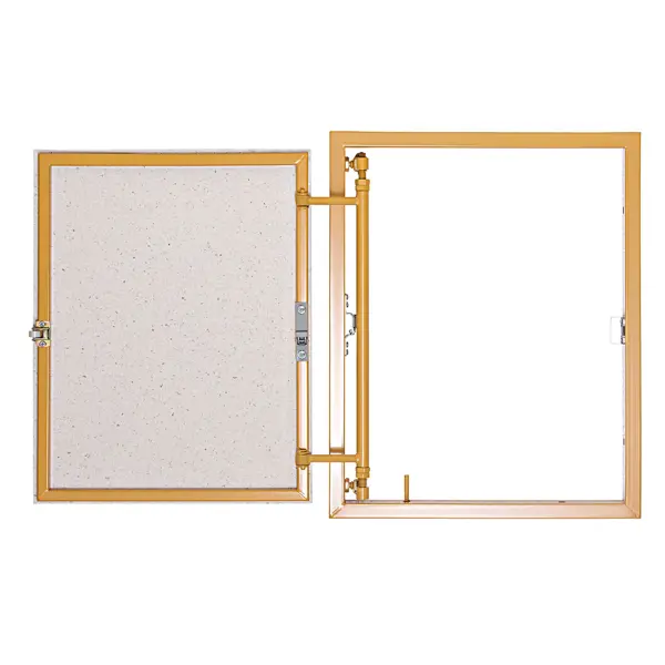 Люк ревизионный скрытый нажимной ЛсИС РРЗ металл 40x50 см