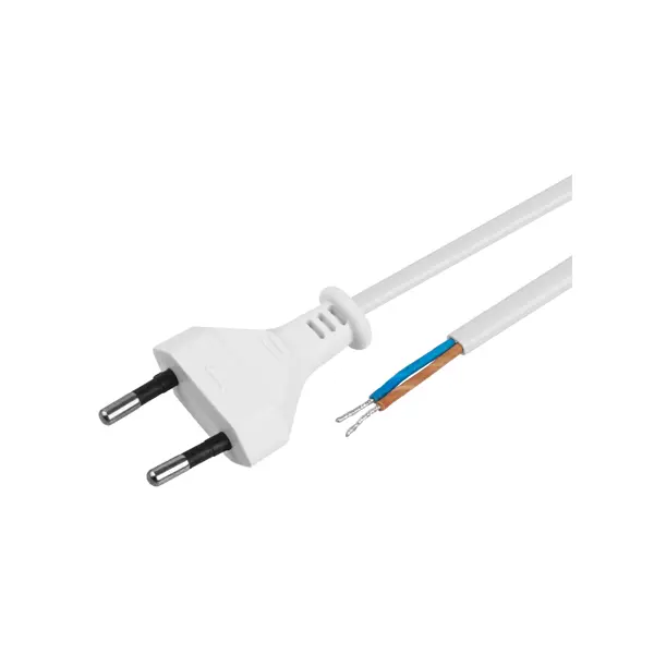 Кабель с переключателем TDM Electric 1.8 м белый