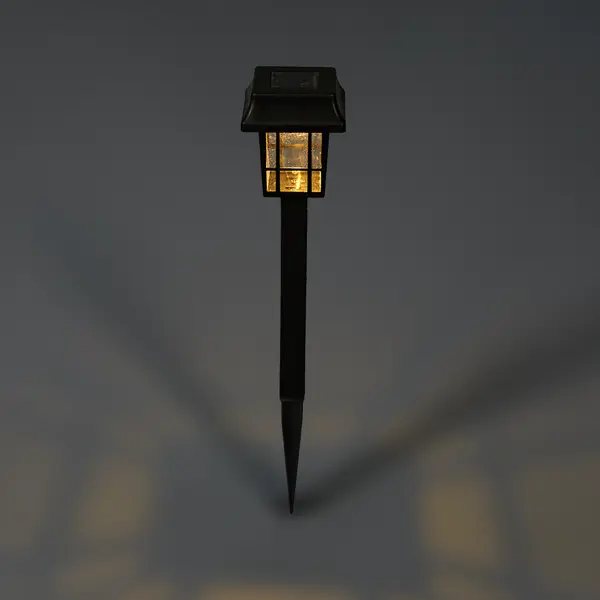 Светильник в грунт KREAFORTA Erie на солнечных батареях IP44 цвет черный