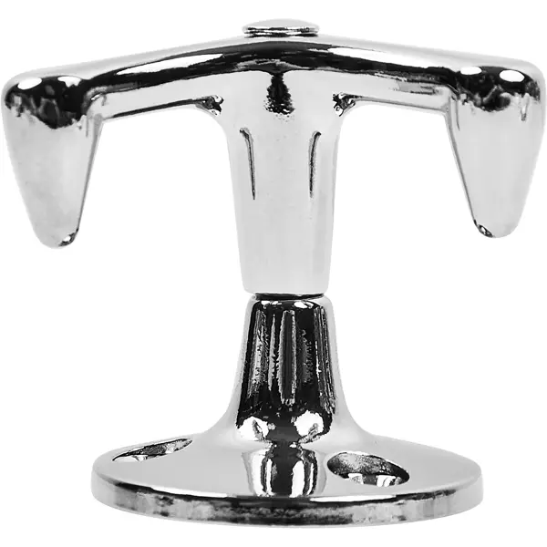 Крючок мебельный 4x5.3x4.8 см цвет хром