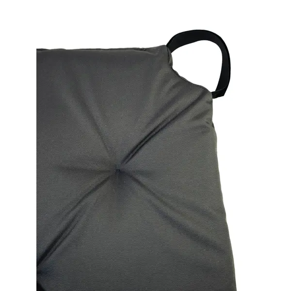 Подушка для стула Linen Way 40/35x40 см цвет стальной