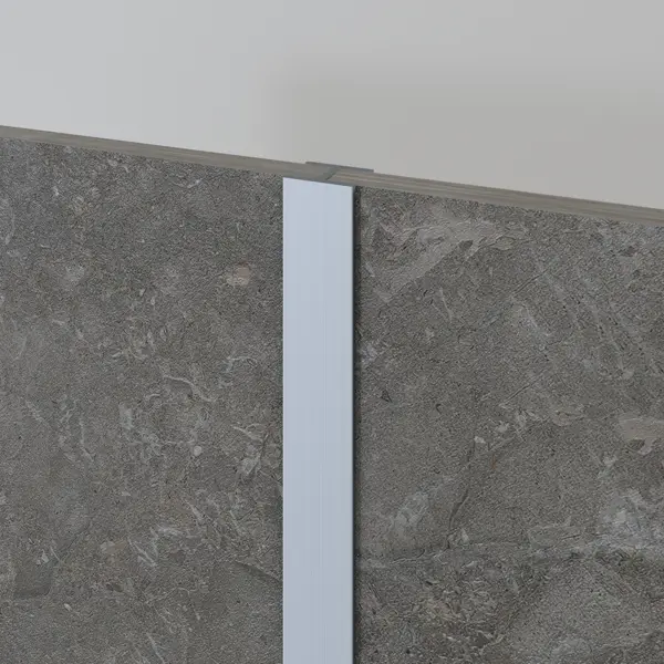 Профиль H-образный алюминий окрашенный 18x13x1.5x2000 мм белый