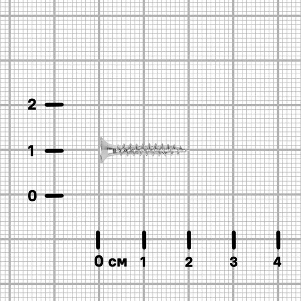 Саморезы универсальные Standers оцинкованные 3x20 на вес