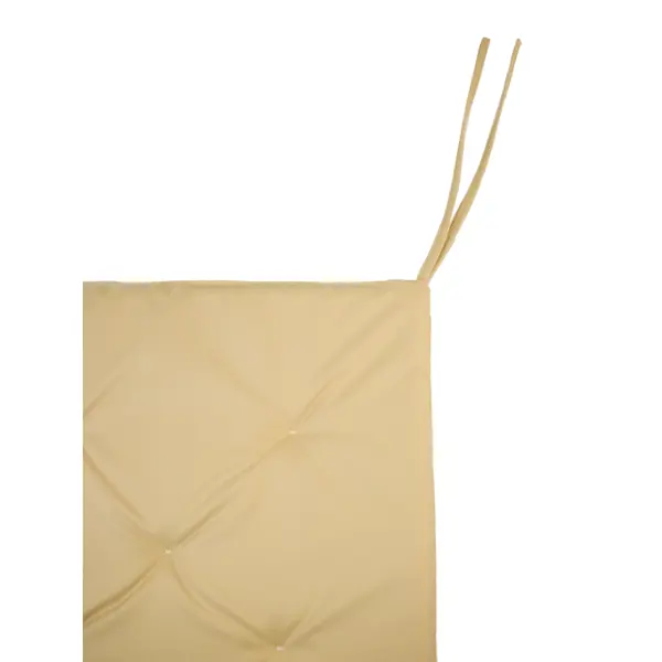 Подушка для стула Linen Way 40x40 см цвет бежевый