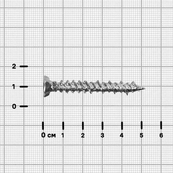 Шуруп по бетону Sormat 7.5x52 мм