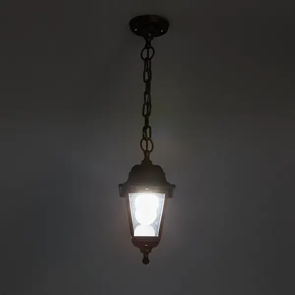 Светильник уличный подвесной PG32 60 Вт IP44 цвет черный