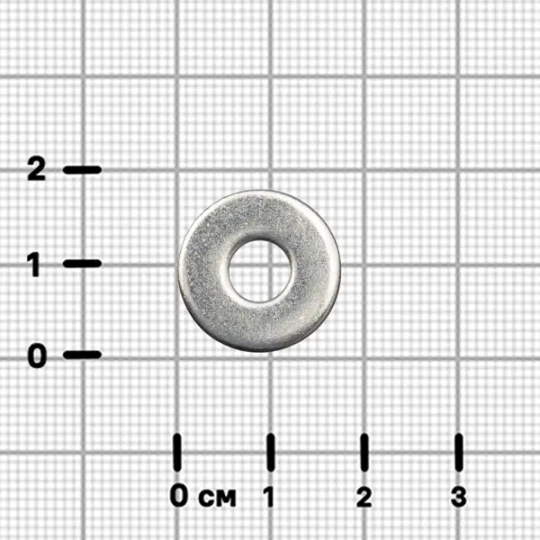 Шайба DIN 9021 М6 нержавеющая сталь А2 24 шт.