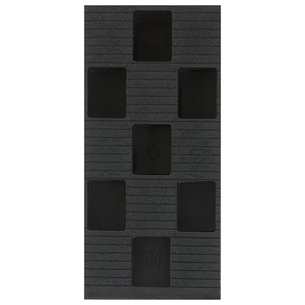 Клин монтажный 91x43x15 мм 2 шт.