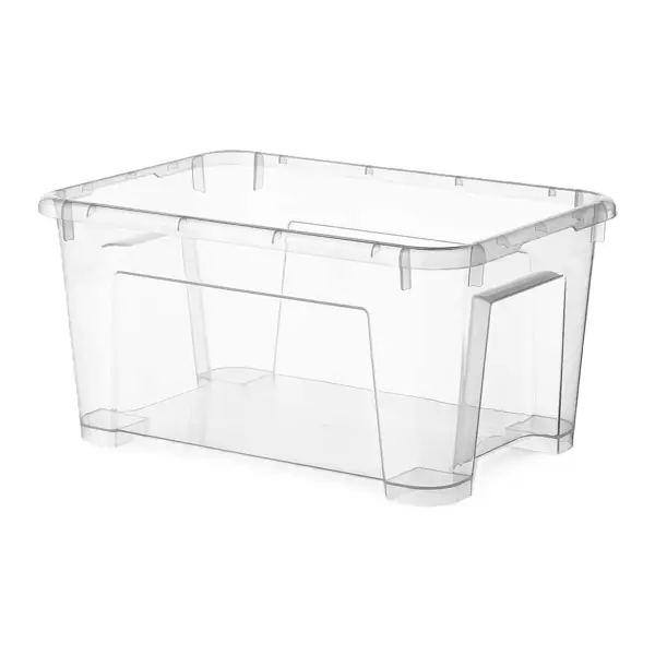 Контейнер с крышкой 28x20x14 см 5 л полипропилен цвет прозрачный