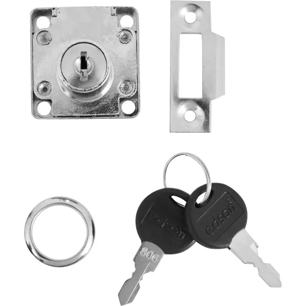 Замок врезной мебельный L060 19/20