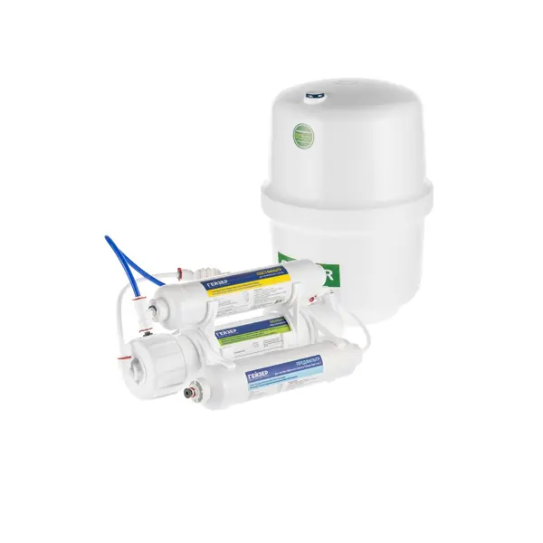 Система обратного осмоса Гейзер Престиж-2 быстросъемный 3 ступени кран в комплекте