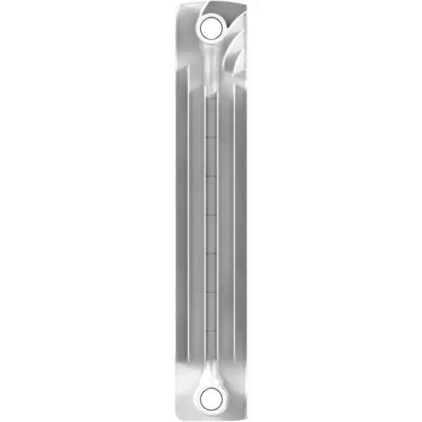 Радиатор секционный Equation Bimetal 500/100 8 секций боковое подключение биметалл белый