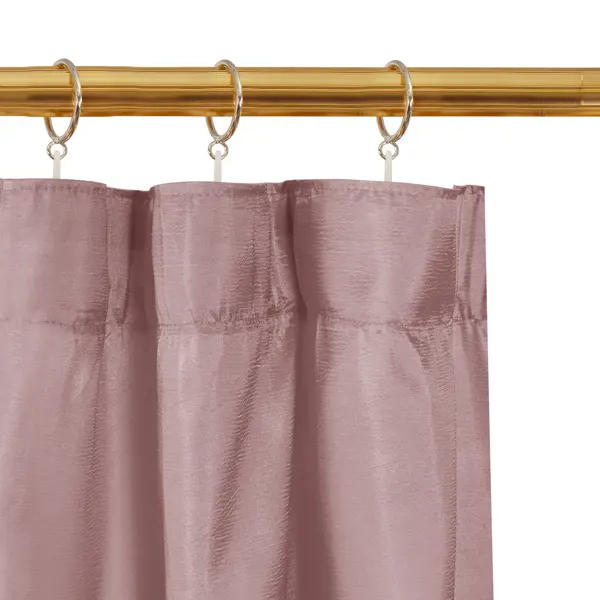 ЛЦ Штора на ленте Tegal 140x260 см цвет розовый Santal 4