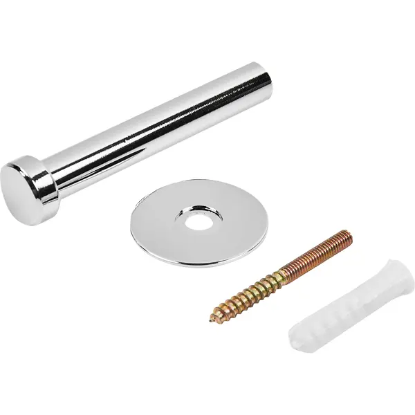 Крючок мебельный 3x1x7.2 см цвет хром