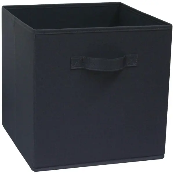Короб Spaceo KUB Paris 31x31x31 см 29.7 л полиэстер цвет чёрный