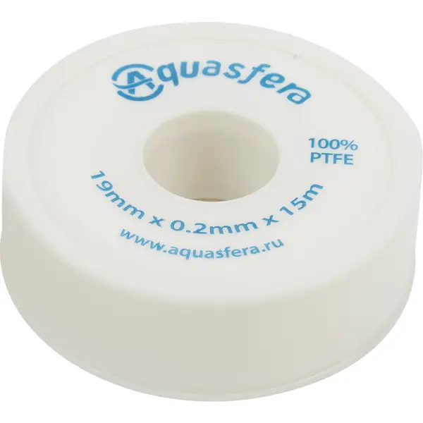 Лента-фум 19x0.2 мм 15 м для воды