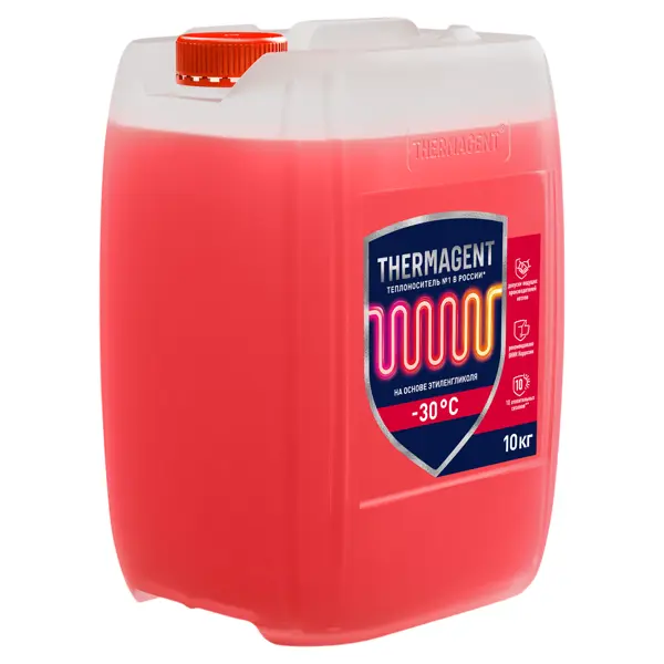 Теплоноситель Thermagent 910265 -30°C 10 кг этиленгликоль