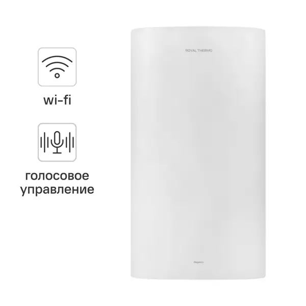 Накопительный водонагреватель электрический 40 л Royal Thermo RWH 40 Regency 2 кВт нержавеющая сталь мокрый ТЭН