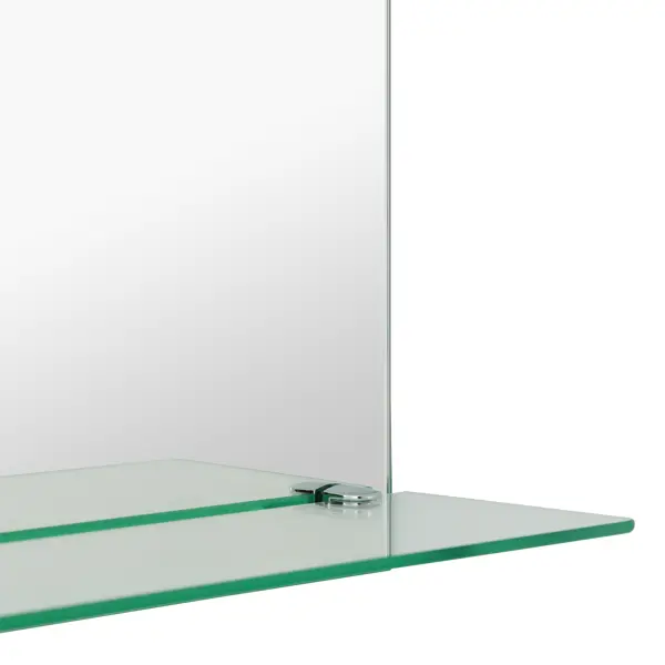 Зеркало для ванной Omega Glass NNKP211М с полкой 50x60 см арка