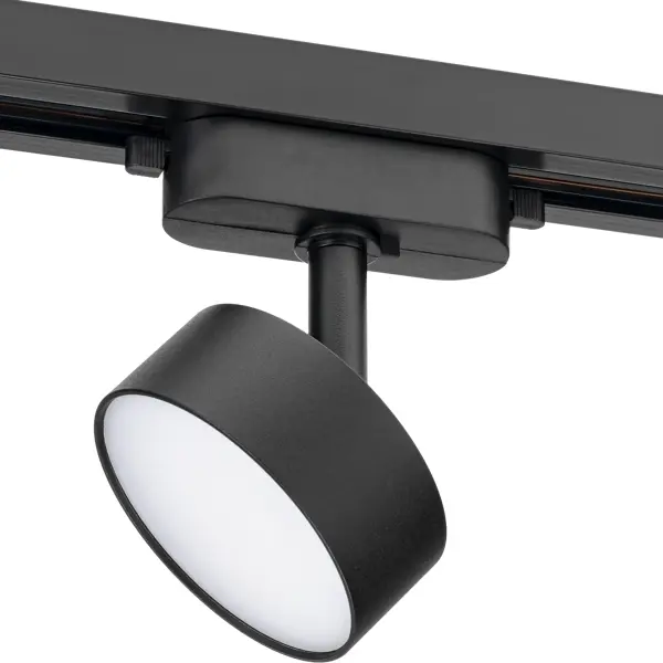 Трековый светильник спот светодиодный поворотный Ritter Artline 75x30мм 10Вт до 4.5м² 4000К металл чёрный