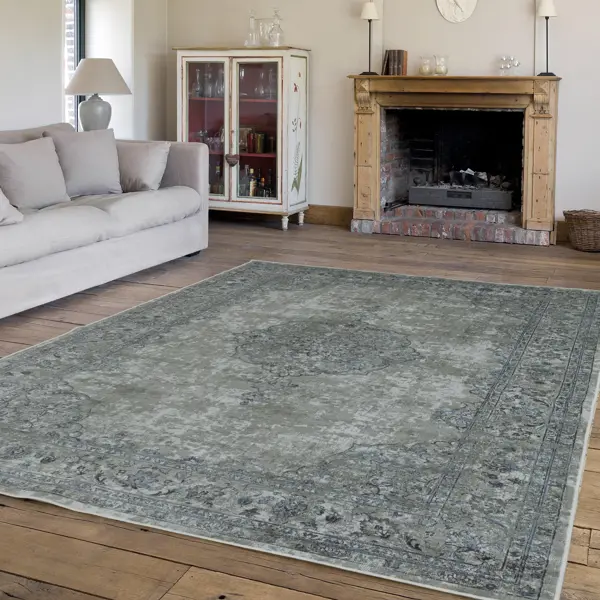 Ковер Ragolle Amalfi 160х230 см вискоза 927909/6646 цвет серый