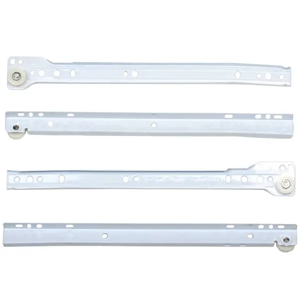 Направляющие роликовые DS01W.1/350, металл, цвет белый